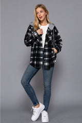 Carson Hooded Flannel