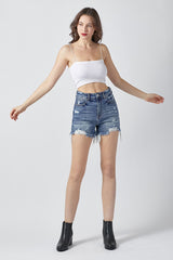 Risen Medium Wash Shorts