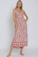 Capri Halter Midi Dress