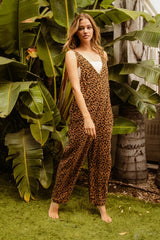 Hot Shot Leopard Jumpsuit