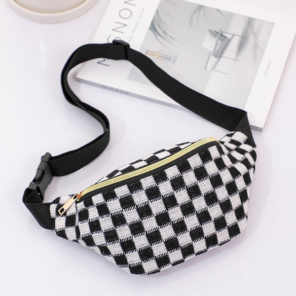 Checkered Sling Bag