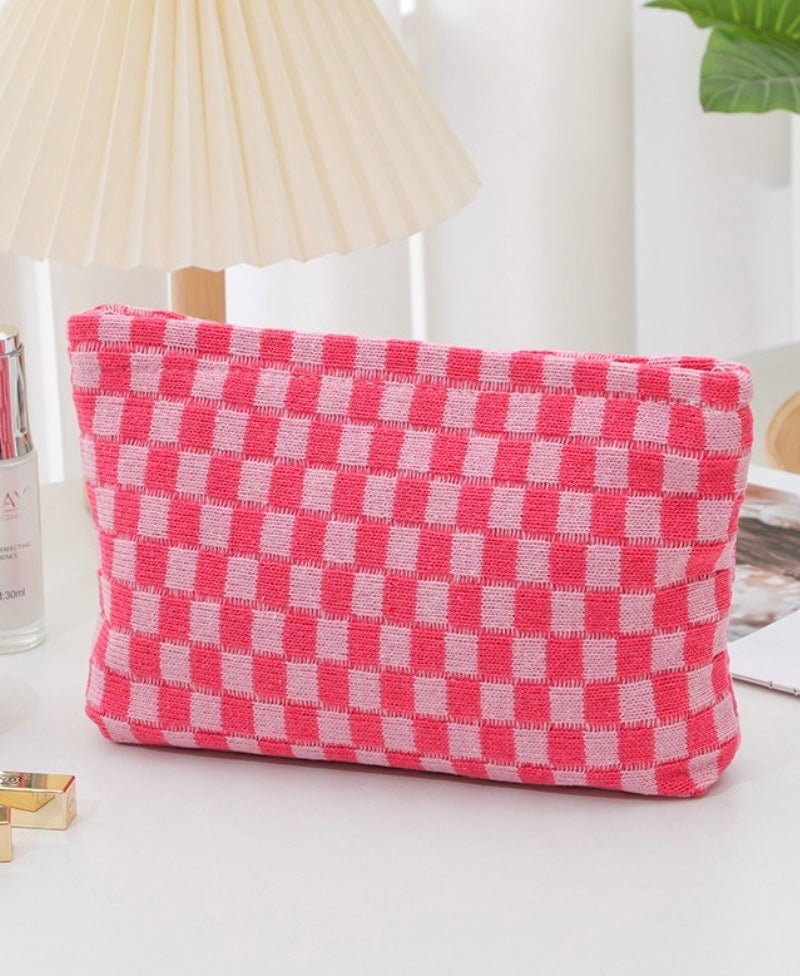 Checkered Pouch