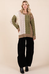 Nature Cable Knit Sweater