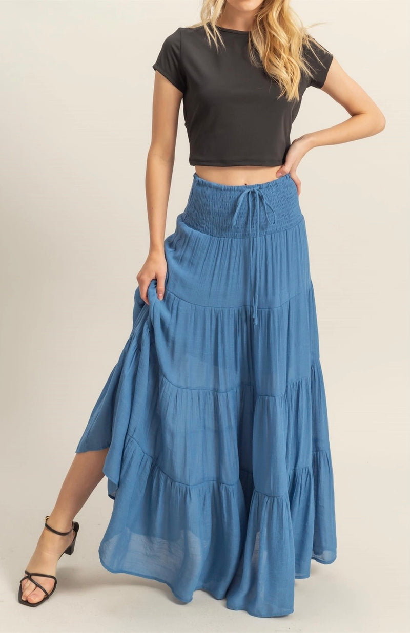 Sea breeze Maxi Skirt