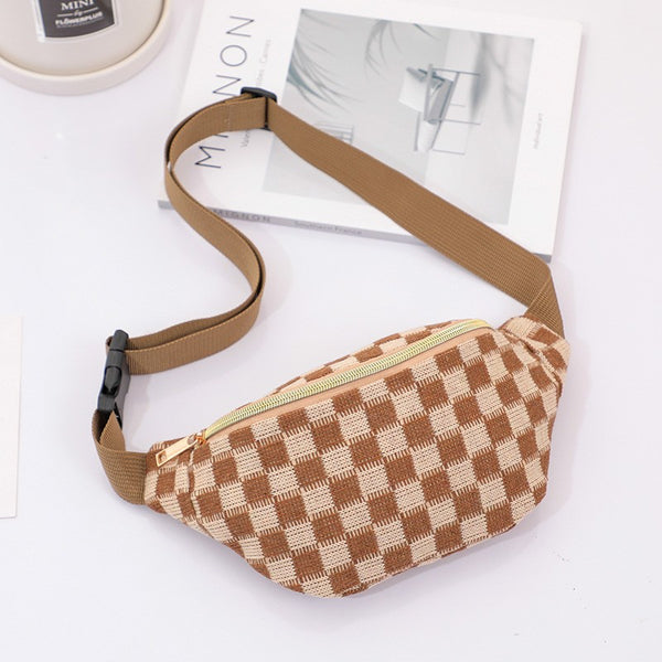 Checkered Sling Bag