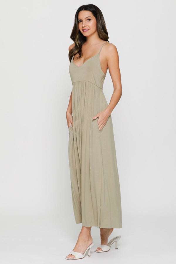 Dusty Sage Maxi Dress