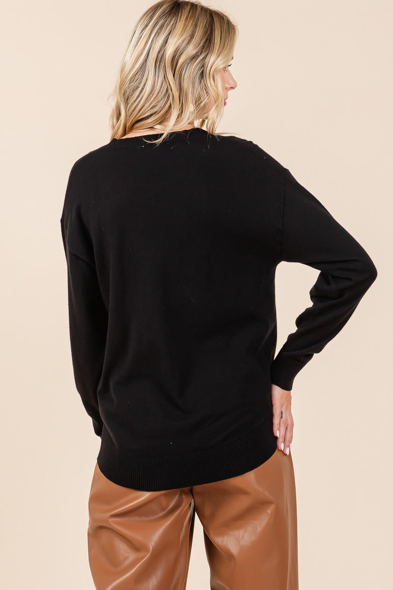 On Edge Light Weight Sweater Top