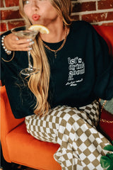 Let’s drink about it Crewneck