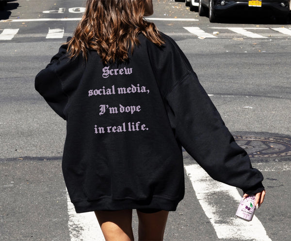 Screw Social Media Pullover