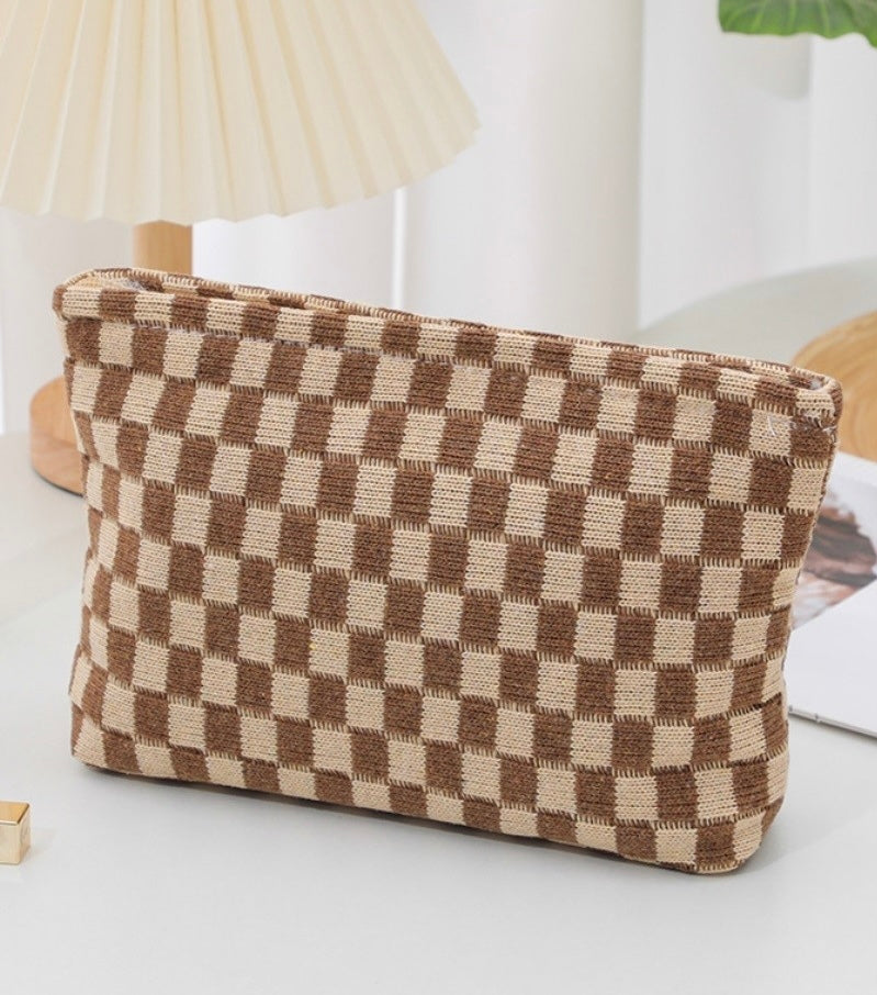 Checkered Pouch