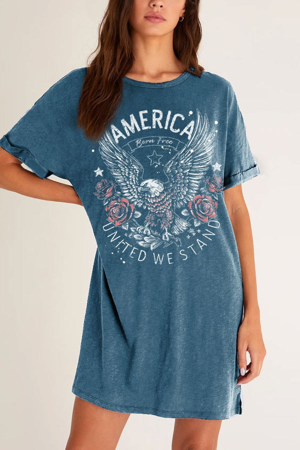 America T-Shirt Dress