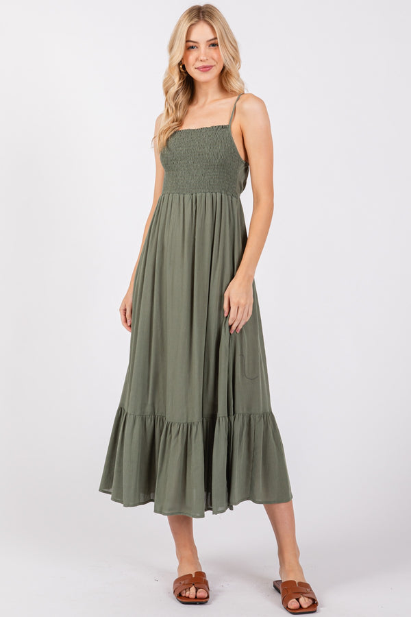 Spruced Up Maxi Dress