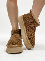 Mini Leopard Room Service Boots