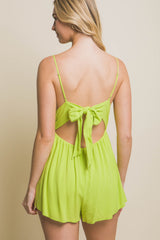 Tie me back Romper