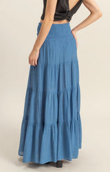 Sea breeze Maxi Skirt