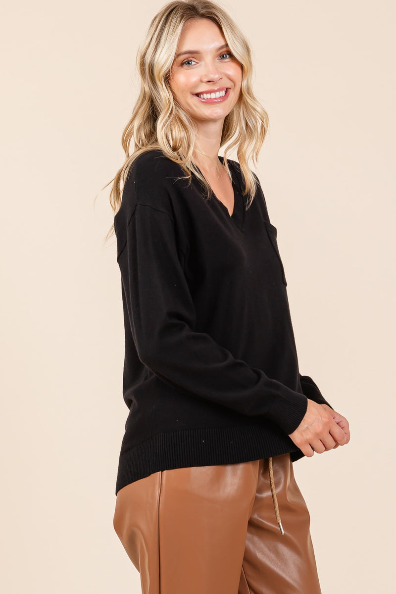 On Edge Light Weight Sweater Top