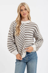 Mixed Signals Sweater