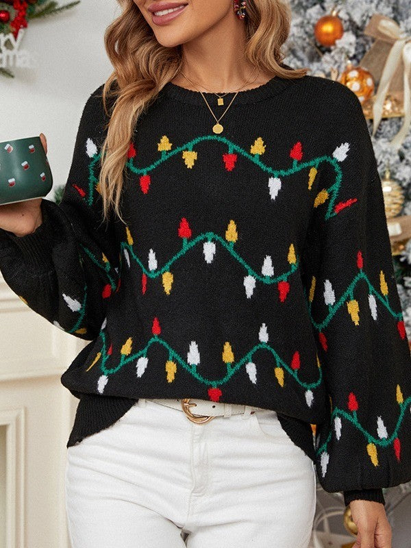 Christmas Lights Sweater