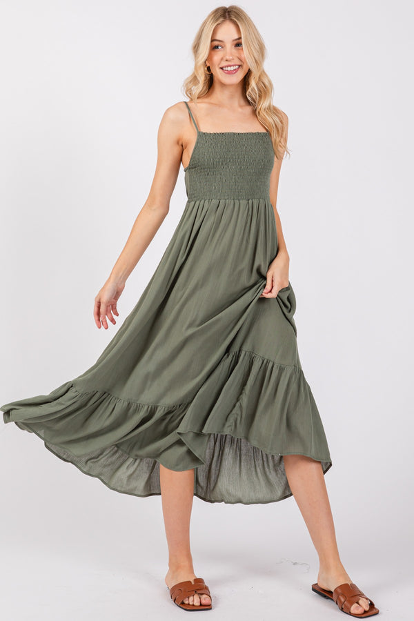 Spruced Up Maxi Dress