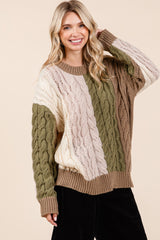 Nature Cable Knit Sweater