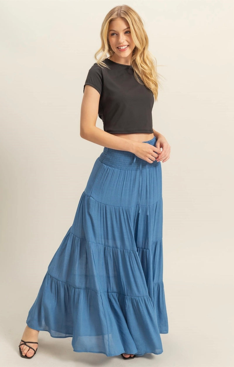 Sea breeze Maxi Skirt