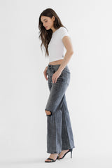 Mica Erin Wide Leg Jeans