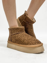 Mini Leopard Room Service Boots