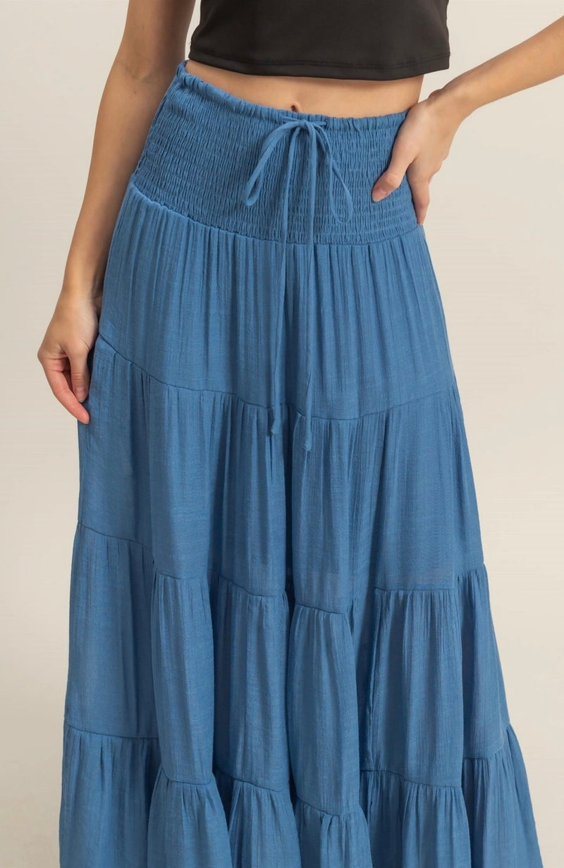 Sea breeze Maxi Skirt