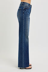 Risen Tummy Control Straight Jeans