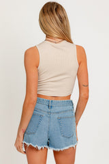 Maribelle High Neck Crop