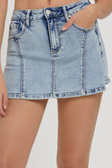 Hayden Denim Skort